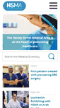 Mobile Screenshot of harleystreetmedicalarea.com